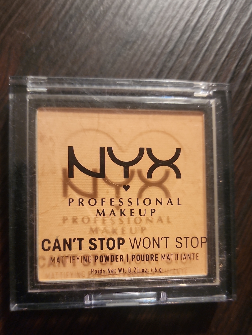 Can't Stop Won't Stop Mattifying Powder - Brightening Peach